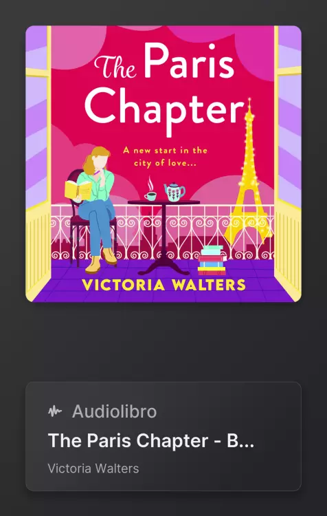 Cover von Victoria Walters - The Paris Chapter - BookTok Made Me Buy It!! A BRAND NEW dreamy romantic comedy from Victoria Walters for 2025