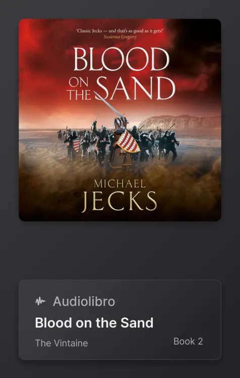 Cover von Michael Jecks - Blood on the Sand - The Vintaine, Book 2